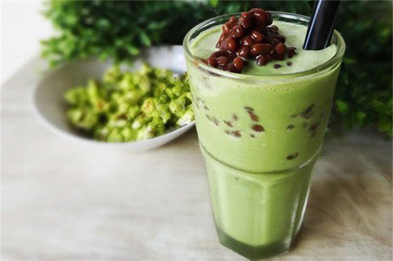 Cách làm trà sữa matcha đậu đỏ