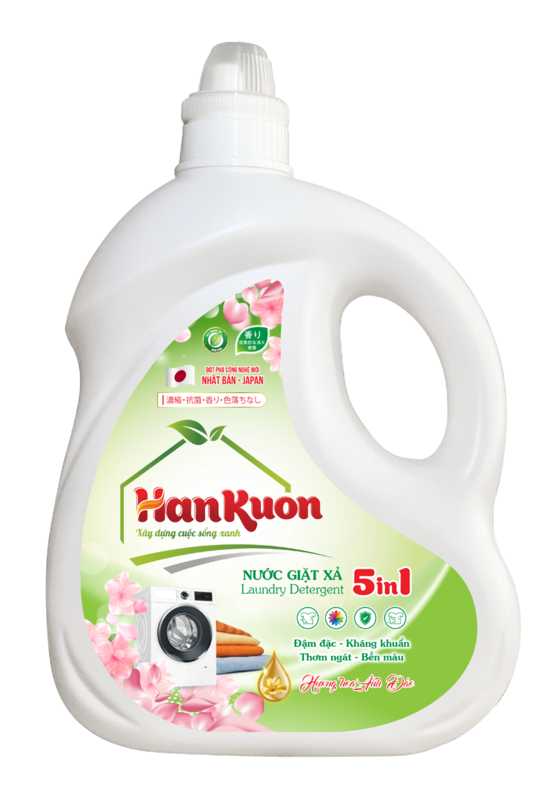 Nước giặt xả hương hoa anh đào 3.5l