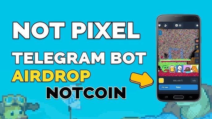 Not Pixel là gì? Hướng dẫn săn airdrop từ Not Pixel trên Telegram